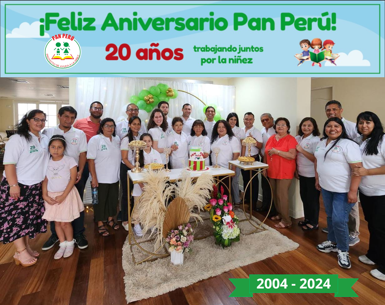 Feliz 20 Aniversario Pan Peru!